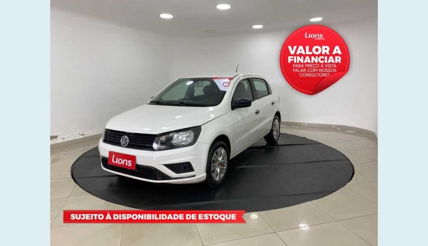 VOLKSWAGEN GOL 1.6 MSI FLEX - BRANCO - 2019 Foto 1 (Grande)