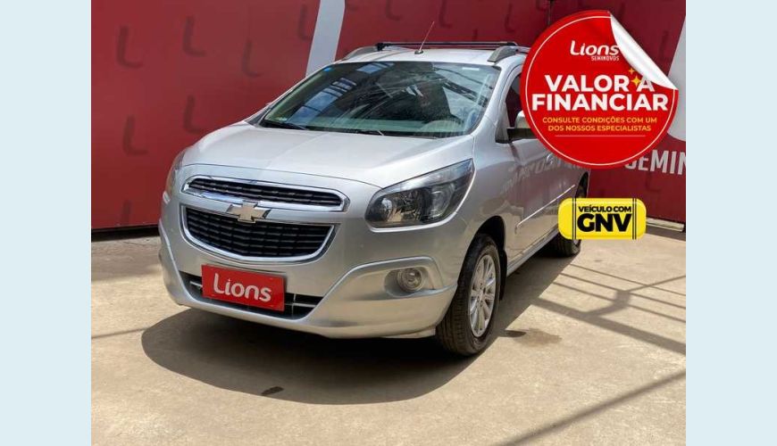 CHEVROLET SPIN LT 5S 1.8 AUT. FLEX - PRATA - 2016 Foto 1 (Grande)