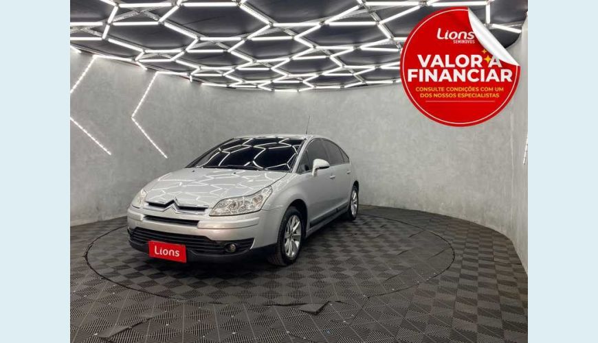 CITROËN C4 GLX 2.0 FLEX - PRATA - 2010 Foto 1 (Grande)