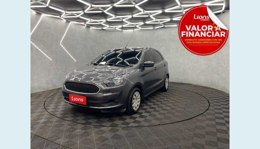 FORD KA 1.0 SE FLEX - CINZA - 2020 Foto 1 (Grande)