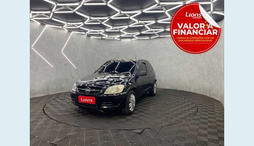 CHEVROLET CELTA LIFE 1.0 VHC FLEX 2P - PRETO - 2008 Foto 1 (Grande)