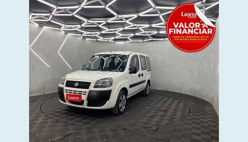 FIAT DOBLO ESSENCE 1.8 16V FLEX - BRANCO - 2020 Foto 1 (Grande)