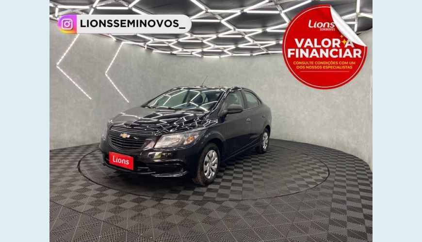 CHEVROLET PRISMA 1.0 JOY SPE/4 - PRETO - 2019 Foto 1 (Grande)