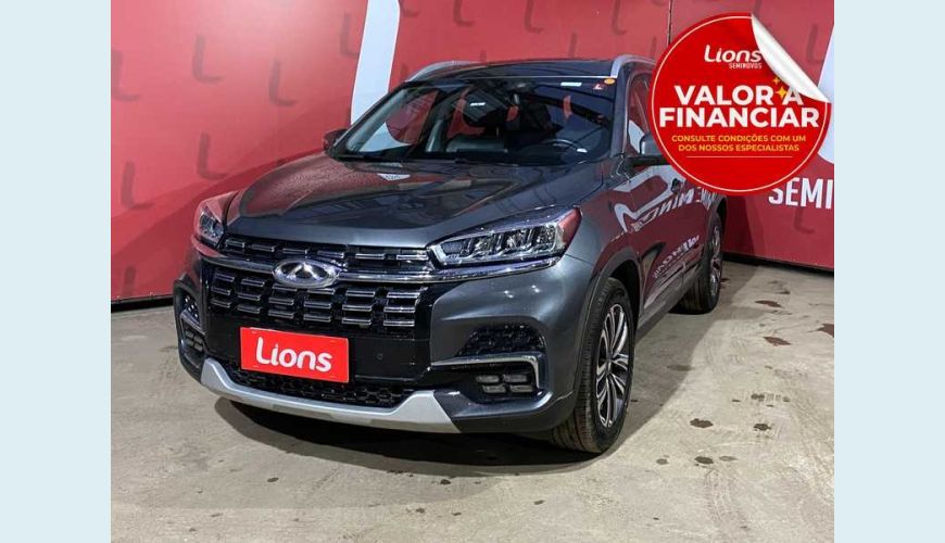 CHERY TIGGO 8 TXS 1.6 TURBO GDI - CINZA - 2022 Foto 1 (Grande)