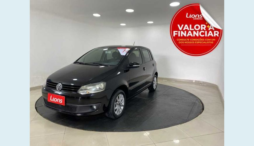 VOLKSWAGEN FOX 1.0 TEC FLEX 4P - PRETO - 2014 Foto 1 (Grande)