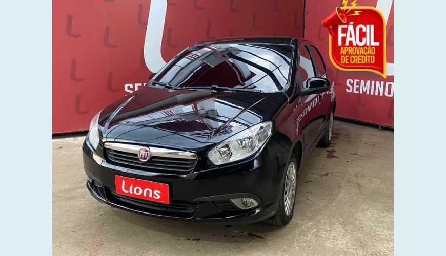 FIAT GRAND SIENA EVO ATTRACTIVE 1.4 8V FLEX - PRETO - 2015 Foto 1 (Grande)