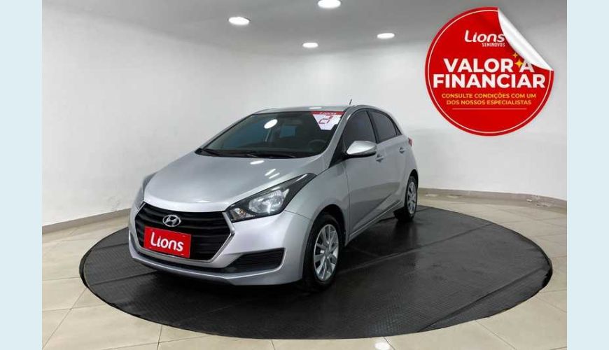 HYUNDAI HB 20 1.6 COMFORT PLUS BLUEMEDIA FLEX - PRATA - 2017 Foto 1 (Grande)