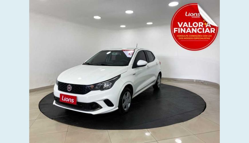 FIAT ARGO DRIVE 1.3 FIREFLY FLEX - BRANCO - 2018 Foto 1 (Grande)