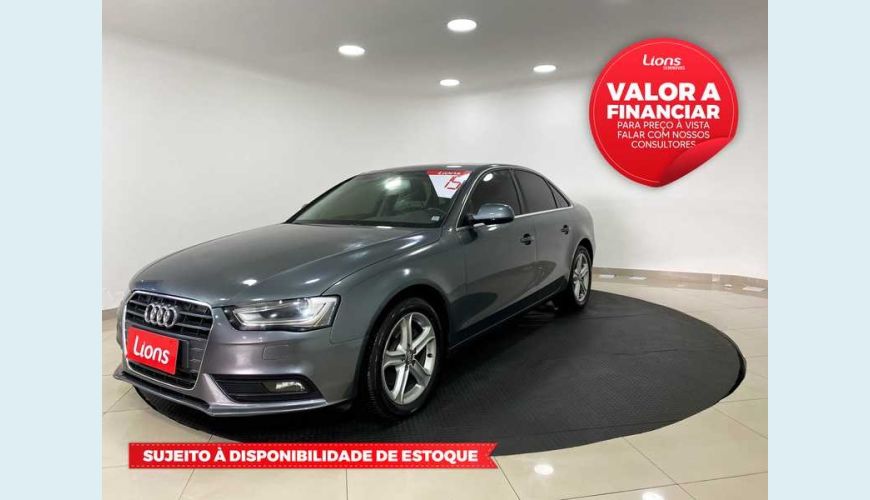 AUDI A4 1.8 TFSI AMBIENTE MULTITRONIC - CINZA - 2015 Foto 1 (Grande)