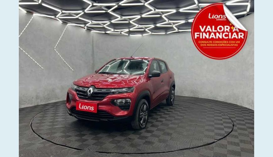 RENAULT KWID ZEN 1.0 12V SCE FLEX - VERMELHO - 2024 Foto 1 (Grande)