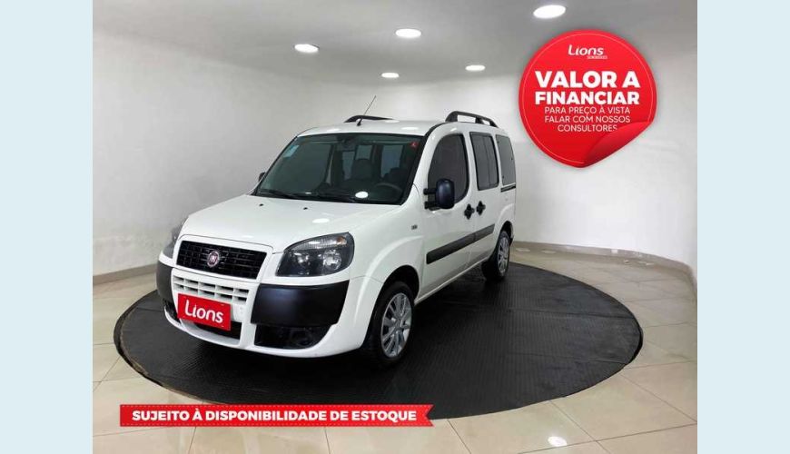 FIAT DOBLO ESSENCE 1.8 5L FLEX - BRANCO - 2019 Foto 1 (Grande)