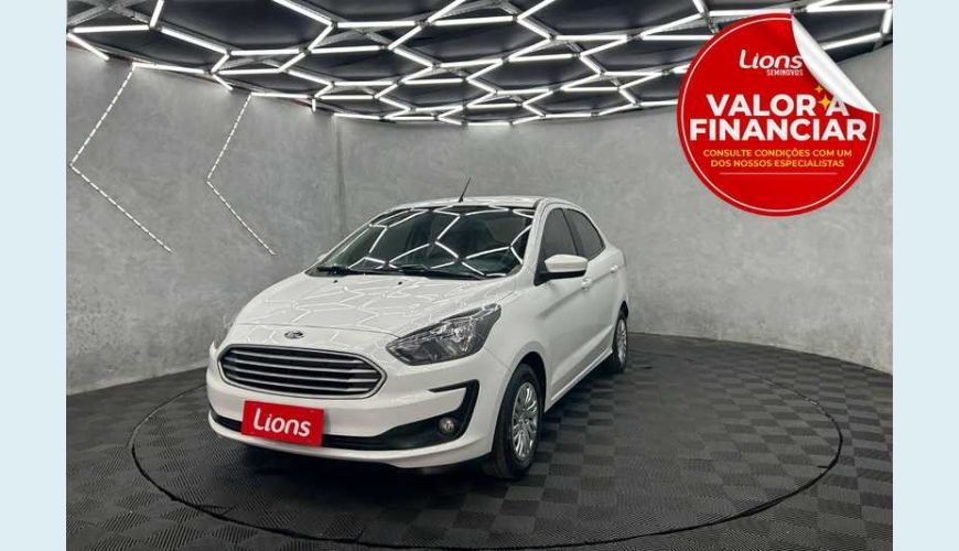 FORD KA SEDAN SE 1.5 12V FLEX - BRANCO - 2020 Foto 1 (Grande)