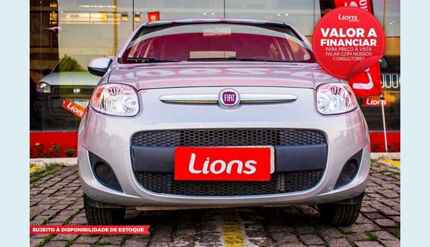 FIAT PALIO ATTRACTIVE 1.0 EVO FLEX - PRATA - 2017 Foto 1 (Grande)