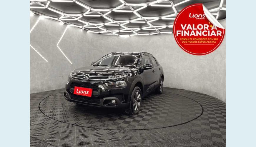 CITROËN C4 CACTUS 1.6 FEEL AUT. FLEX - PRETO - 2022 Foto 1 (Grande)