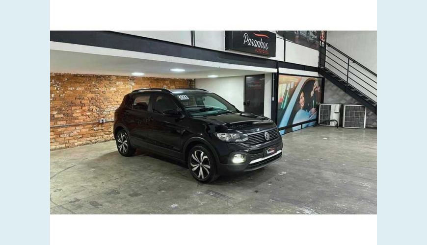 VOLKSWAGEN T-CROSS 1.0 200 TSI COMFORTLINE AUT. FLEX - PRETO - 2021 Foto 1 (Grande)