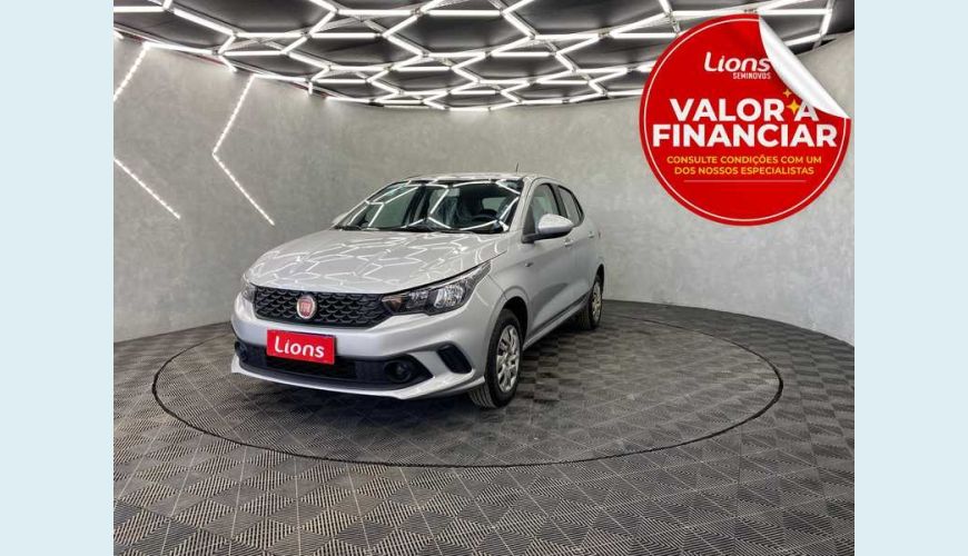 FIAT ARGO DRIVE 1.0 FIREFLY FLEX - PRATA - 2020 Foto 1 (Grande)