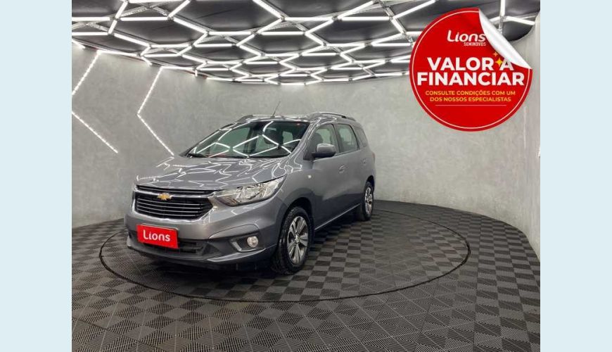 CHEVROLET SPIN PREMIER 7S 1.8 AUT. FLEX - CINZA - 2020 Foto 1 (Grande)