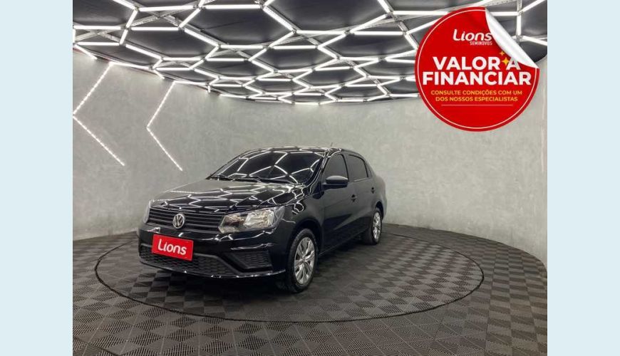 VOLKSWAGEN VOYAGE 1.6 MSI 8V FLEX - PRETO - 2021 Foto 1 (Grande)