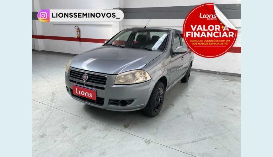 FIAT SIENA CELEBRATION FIRE 1.0 8V FLEX - CINZA - 2011 Foto 1 (Grande)