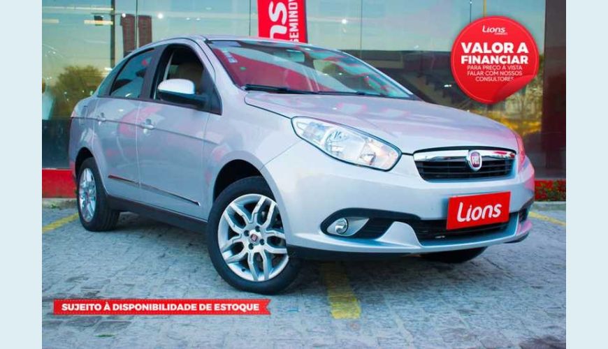 FIAT GRAND SIENA ESSENCE 1.6 16V DUALOGIC FLEX - PRATA - 2016 Foto 1 (Grande)