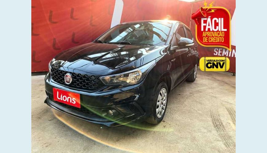 FIAT ARGO DRIVE 1.0 FIREFLY FLEX - PRETO - 2019 Foto 1 (Grande)