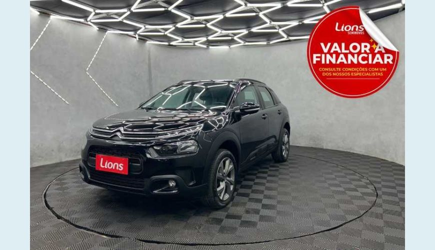 CITROËN C4 CACTUS 1.6 FEEL AUT. FLEX - PRETO - 2023 Foto 1 (Grande)