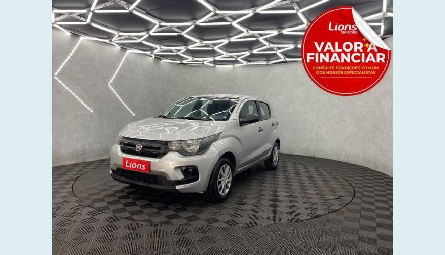 FIAT MOBI LIKE 1.0 - PRATA - 2020 Foto 1 (Grande)