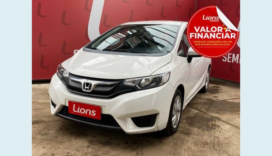 HONDA FIT 1.5 16V LX CVT FLEX - BRANCO - 2015 Foto 1 (Grande)