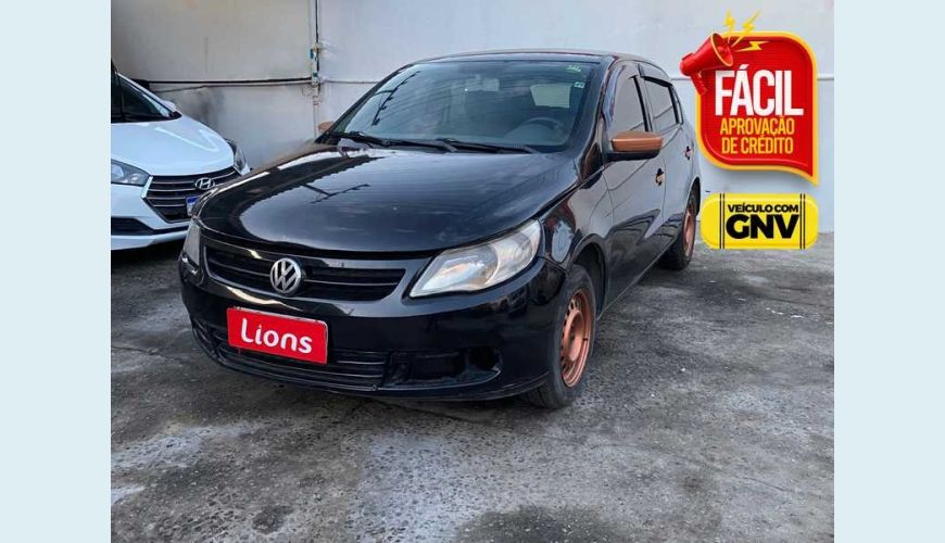 VOLKSWAGEN GOL 1.0 (G5) FLEX - PRETO - 2012 Foto 1 (Grande)
