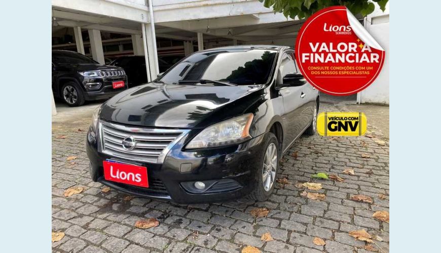 NISSAN SENTRA SV 2.0 16V CVT FLEX - PRETO - 2014 Foto 1 (Grande)