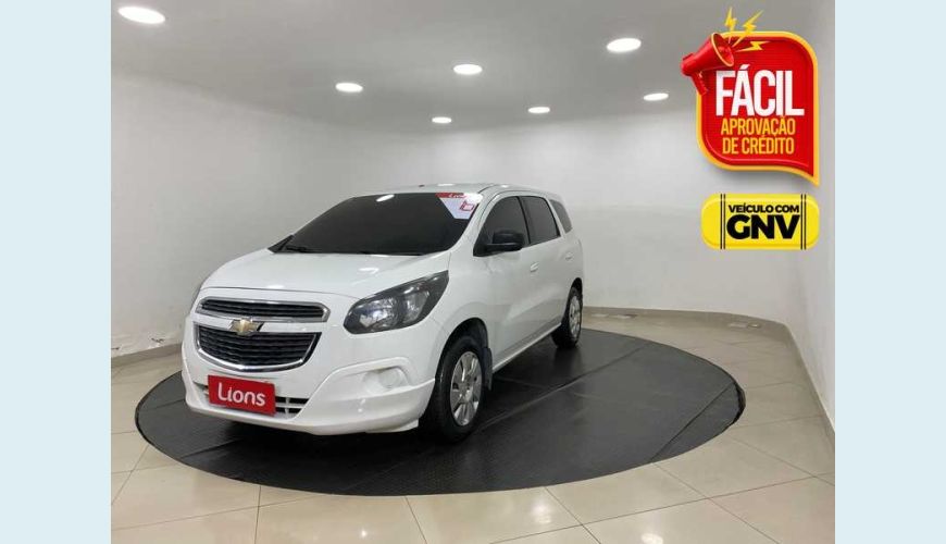 CHEVROLET SPIN LT 5S 1.8 AUT. FLEX - BRANCO - 2016 Foto 1 (Grande)