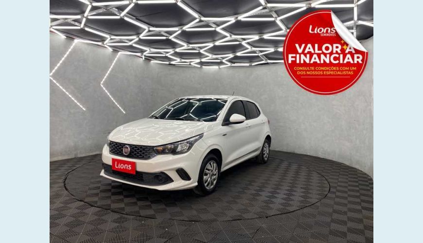 FIAT ARGO DRIVE 1.0 FIREFLY FLEX - BRANCO - 2020 Foto 1 (Grande)