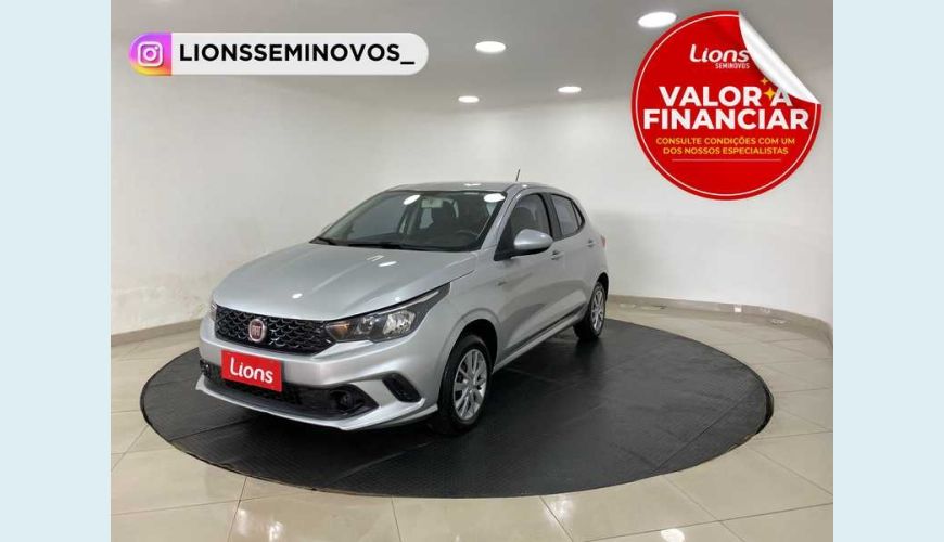 FIAT ARGO DRIVE 1.0 FIREFLY FLEX - PRATA - 2020 Foto 1 (Grande)