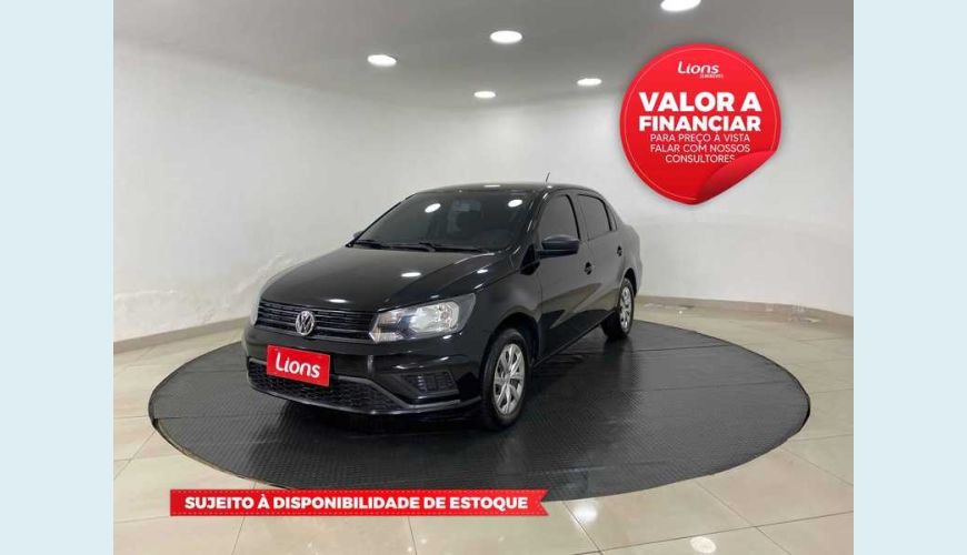VOLKSWAGEN VOYAGE 1.0 MPI FLEX - PRETO - 2021 Foto 1 (Grande)