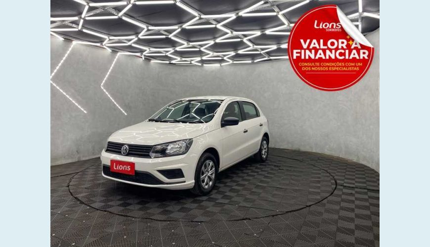 VOLKSWAGEN GOL 1.0 12V FLEX - BRANCO - 2022 Foto 1 (Grande)