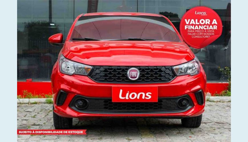 FIAT ARGO DRIVE 1.0 FIREFLY FLEX - VERMELHO - 2019 Foto 1 (Grande)