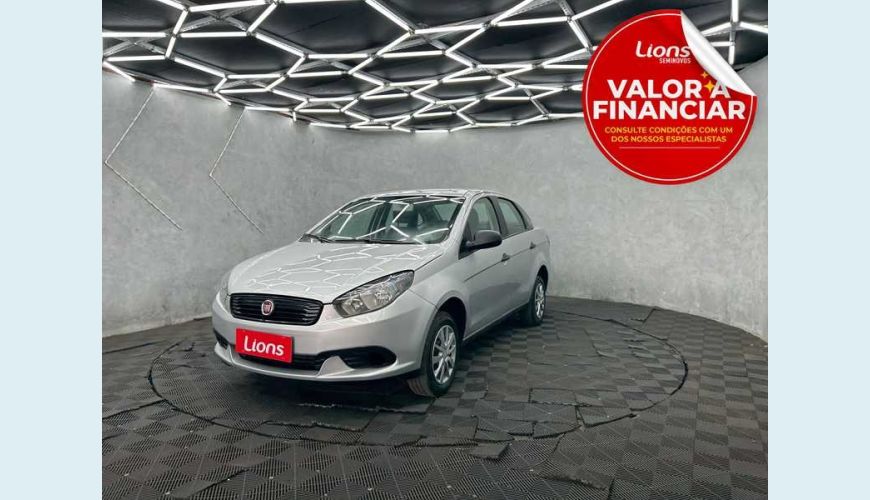 FIAT GRAND SIENA 1.0 FLEX - PRATA - 2021 Foto 1 (Grande)