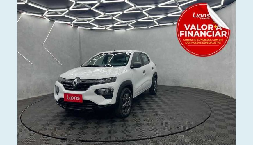 RENAULT KWID ZEN 1.0 12V SCE FLEX - BRANCO - 2024 Foto 1 (Grande)