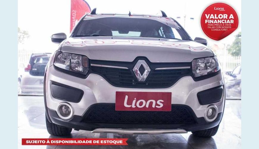 RENAULT SANDERO STEPWAY 1.6 16V SCE FLEX - PRATA - 2018 Foto 1 (Grande)