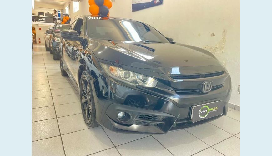 HONDA CIVIC SPORT CVT - PRETO - 2017 Foto 1 (Grande)