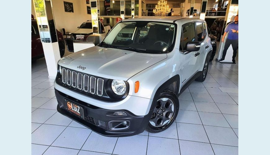 JEEP RENEGADE 1.8 16V FLEX SPORT 4P AUT. - PRATA - 2016 Foto 1 (Grande)