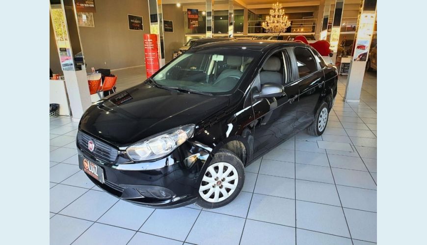 FIAT GRAND SIENA 1.4 EVO FLEX 8V 4P - PRETO - 2021 Foto 1 (Grande)