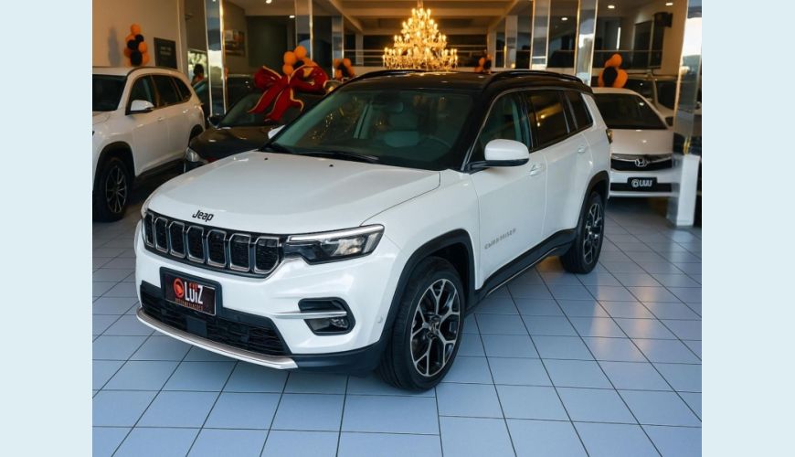JEEP COMMANDER OVERLAND TD380 4X4 TURBO DIESEL - BRANCO - 2023 Foto 1 (Grande)