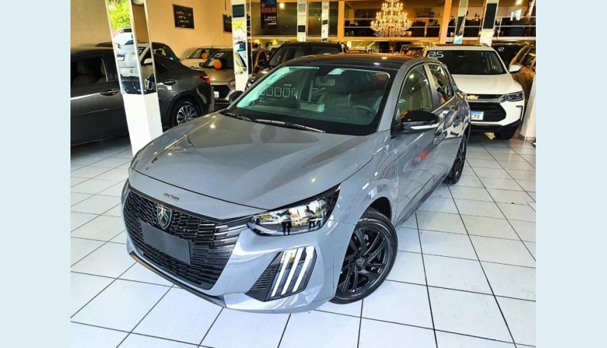 PEUGEOT 208 STYLE 1.0 FLEX 6V 5P MEC - CINZA - 2025 Foto 1 (Grande)