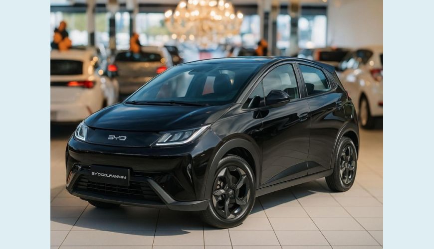 BYD DOLPHIN MINI - PRETO - 2025 Foto 1 (Grande)