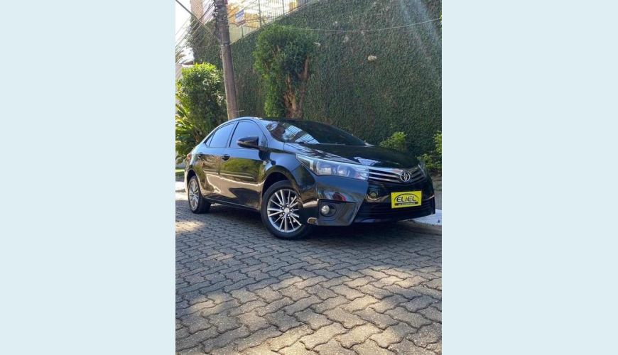 TOYOTA COROLLA 2.0 XEI 16V FLEX 4P AUT. - PRETO - 2016 Foto 1 (Grande)