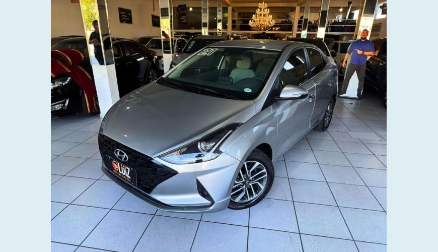 HYUNDAI HB 20S DIAMOND 1.0 TURBO AT - PRATA - 2021 Foto 1 (Grande)