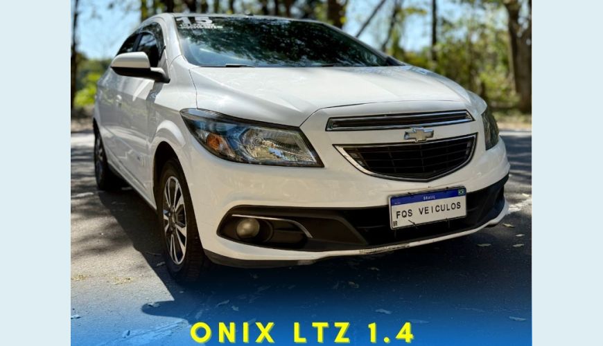 CHEVROLET ONIX HATCH LTZ 1.4 8V FLEXPOWER 5P MEC. - BRANCO - 2015 Foto 1 (Grande)
