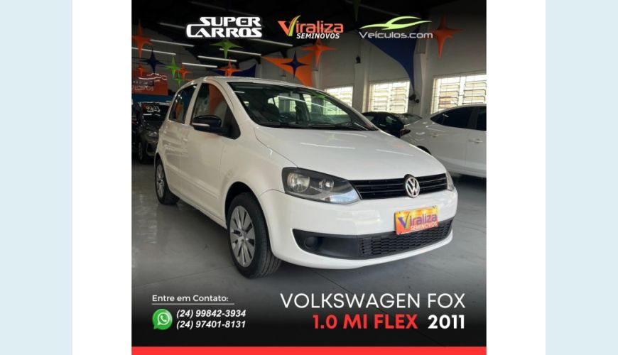 VOLKSWAGEN FOX - BRANCO - 2011 Foto 1 (Grande)