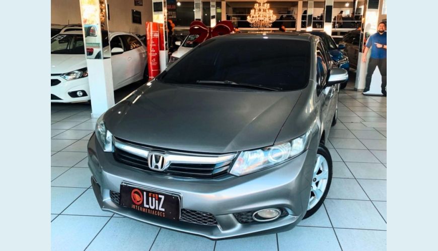 HONDA CIVIC EXS - CINZA - 2013 Foto 1 (Grande)